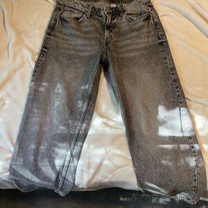 Stylish Gray Denim Jeans